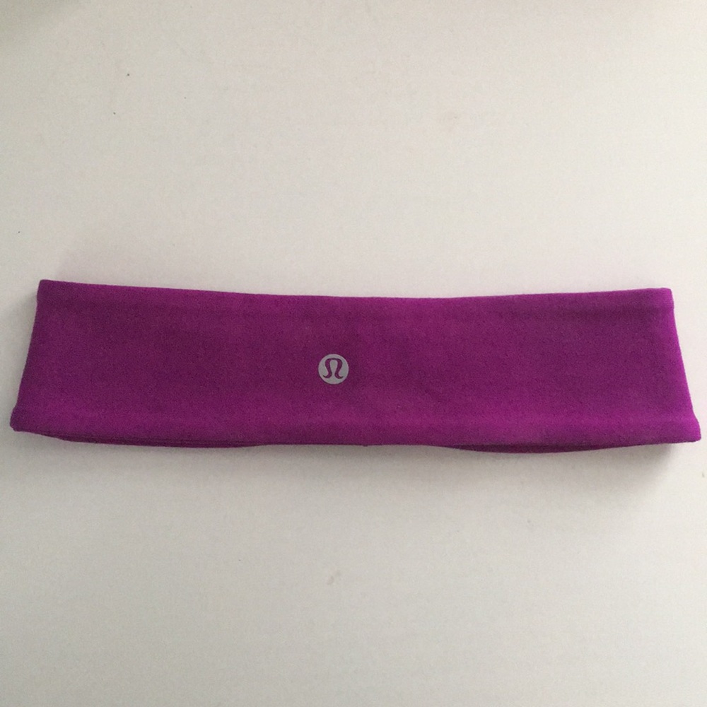 Lululemon Fly Away Tamer Headband 2.0- Purple